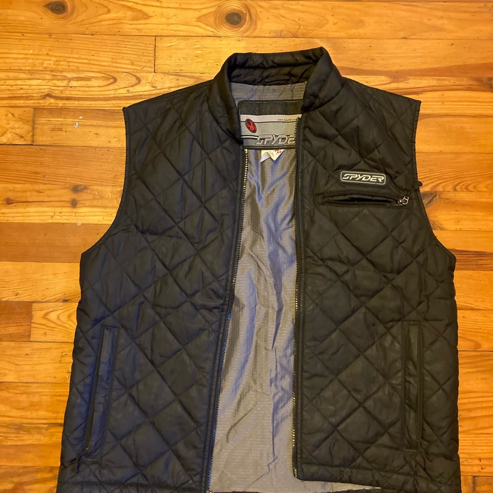 Spyder Technical Zip-Up Quilted Vest